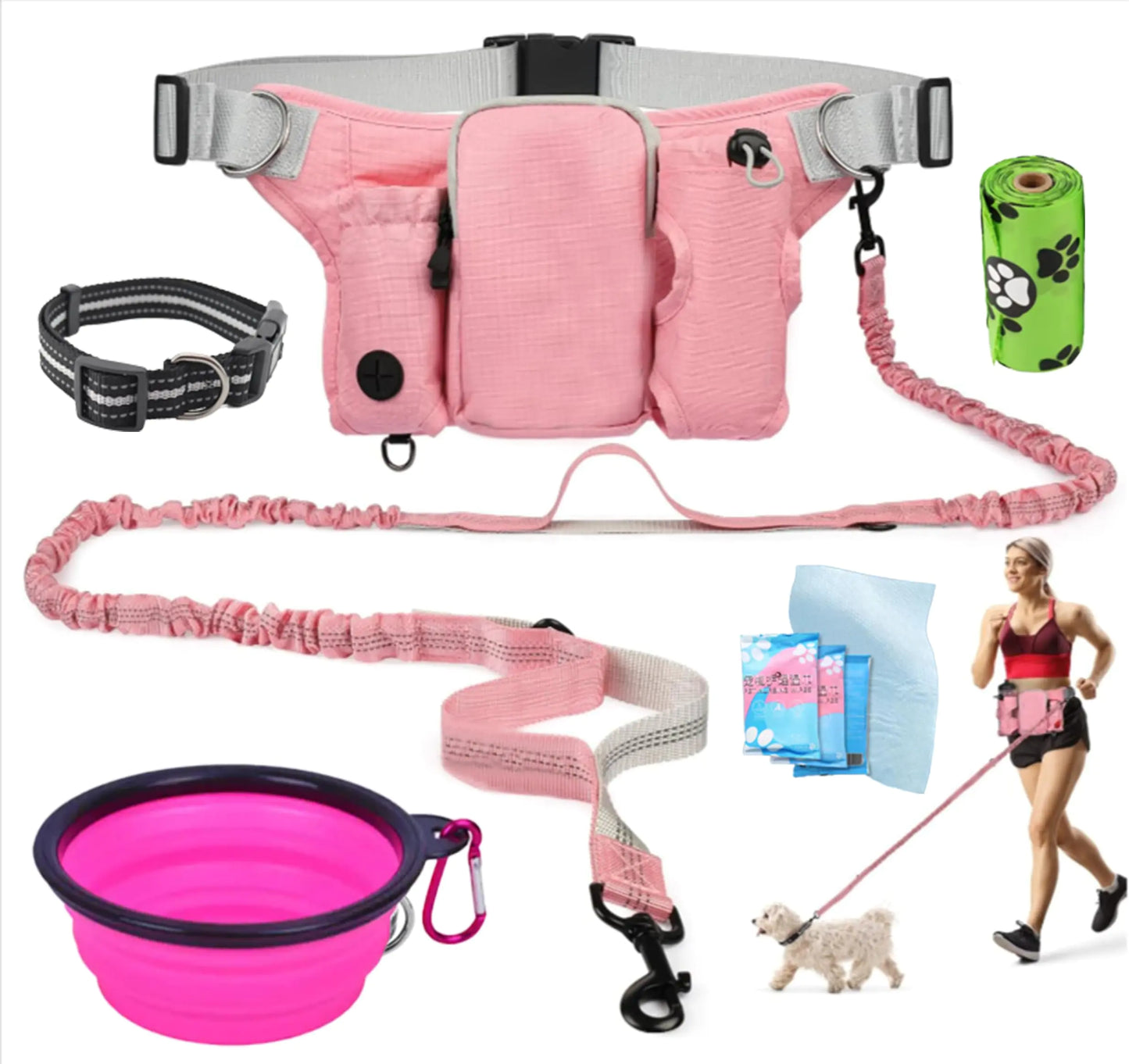PUPWALK Pro Hands-Free Dog Walking Belt