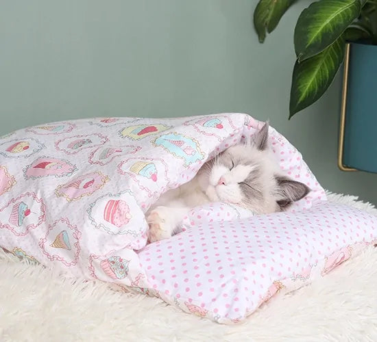 Detachable Cozy Cat Nest