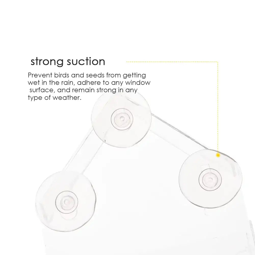 ClearView Suction Bird Feeder