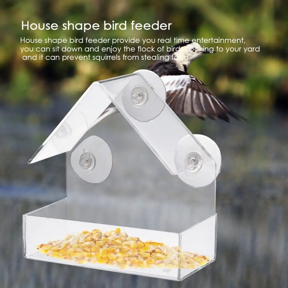 ClearView Suction Bird Feeder