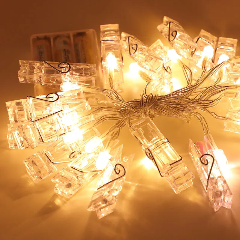 Photo Clip Light Banner