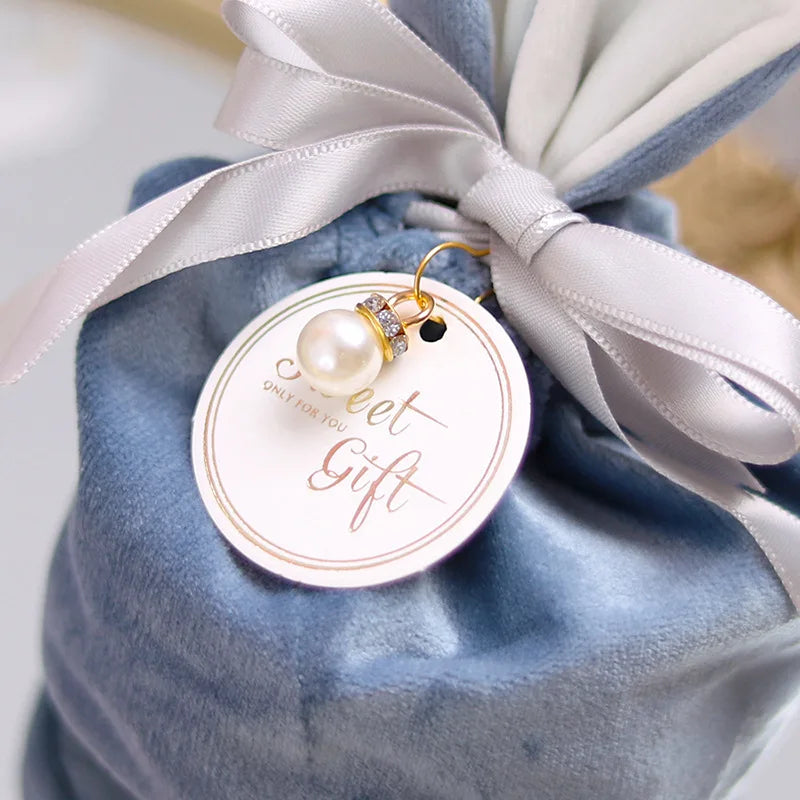 Cloth Easter Bags Cute Bunny Gift Packing Bags Wholesale Rabbit Chocolate Candy Bags Wedding Birthday Party Decoration 2025 New