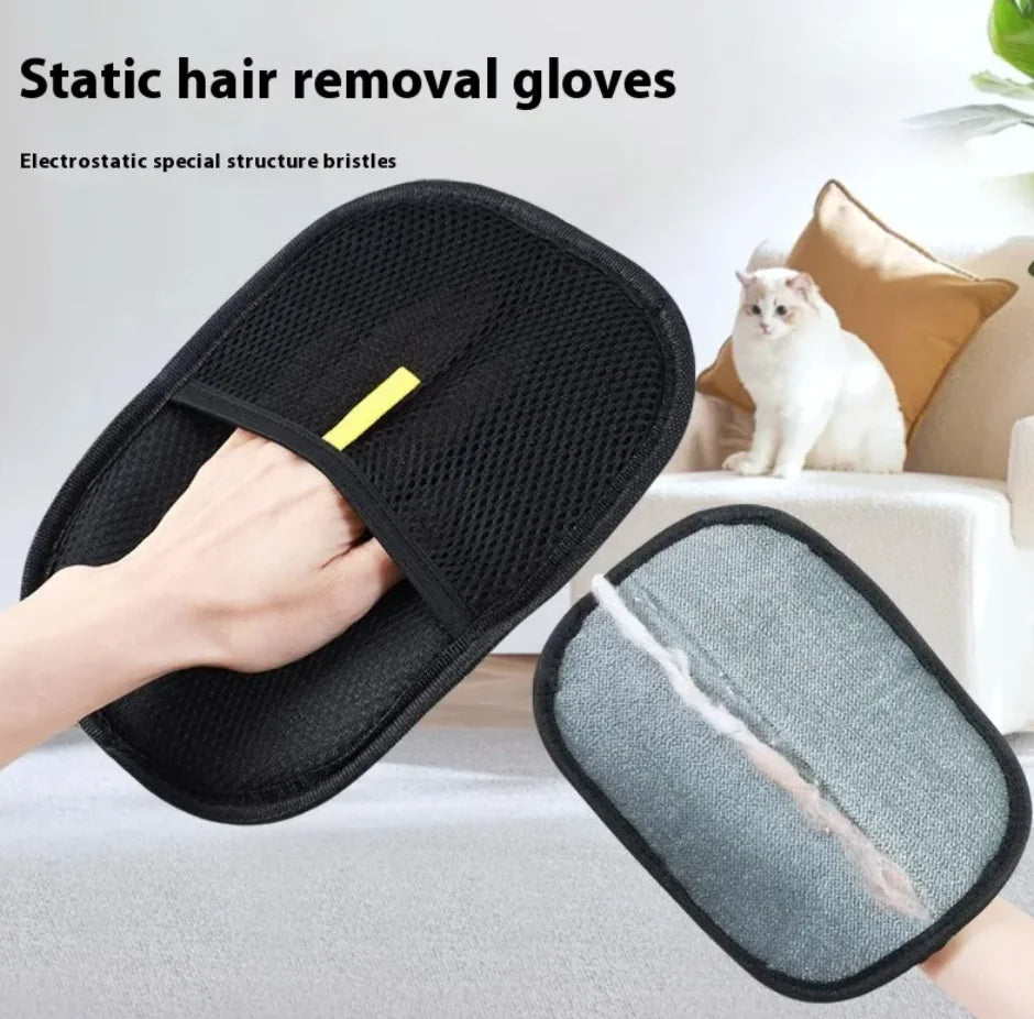 Magic Fur-Lift Grooming Gloves