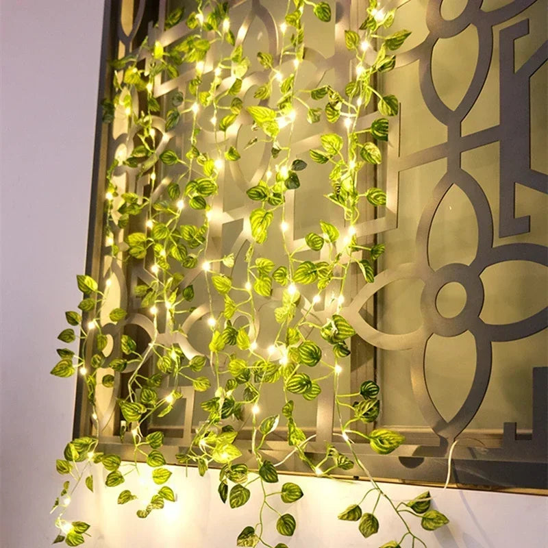 Hanging Garland with LED Lights