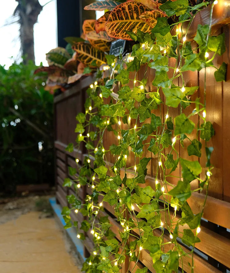 Hanging Garland with LED Lights