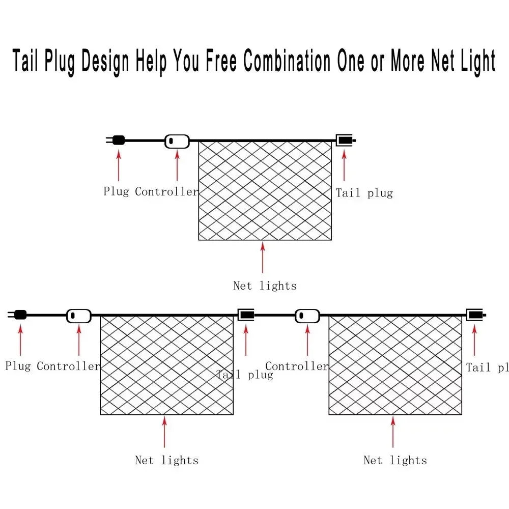 Curtain Mesh Light