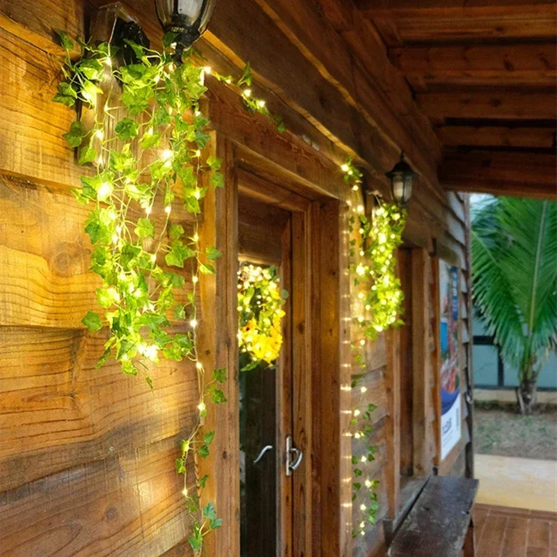 Hanging Garland with LED Lights