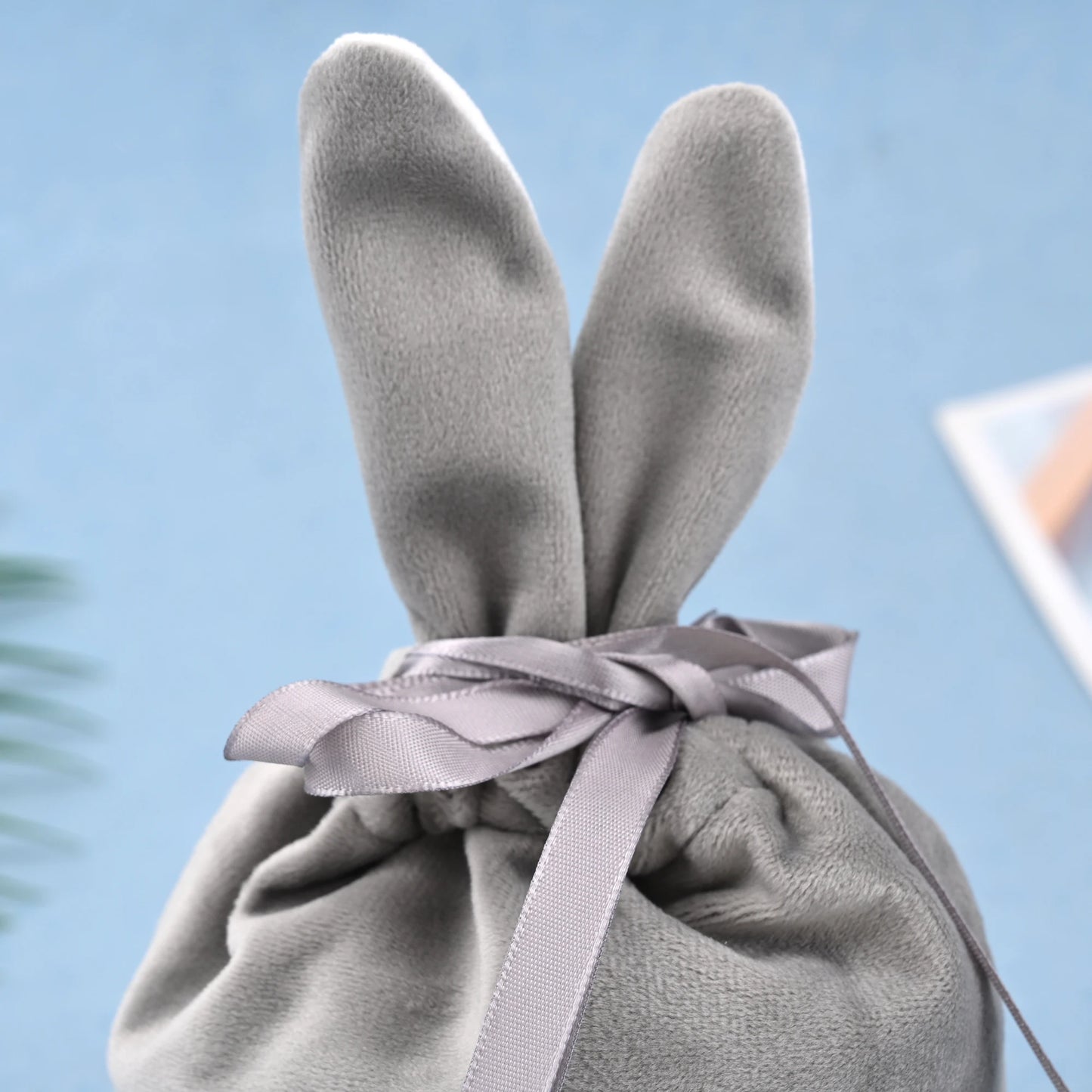 Easter Candy Bag Chocolate Bags Cloth Pouch Cute Bunny Gift Packing Bags Ears Design Birthday Wedding Party Jewelry Organizer