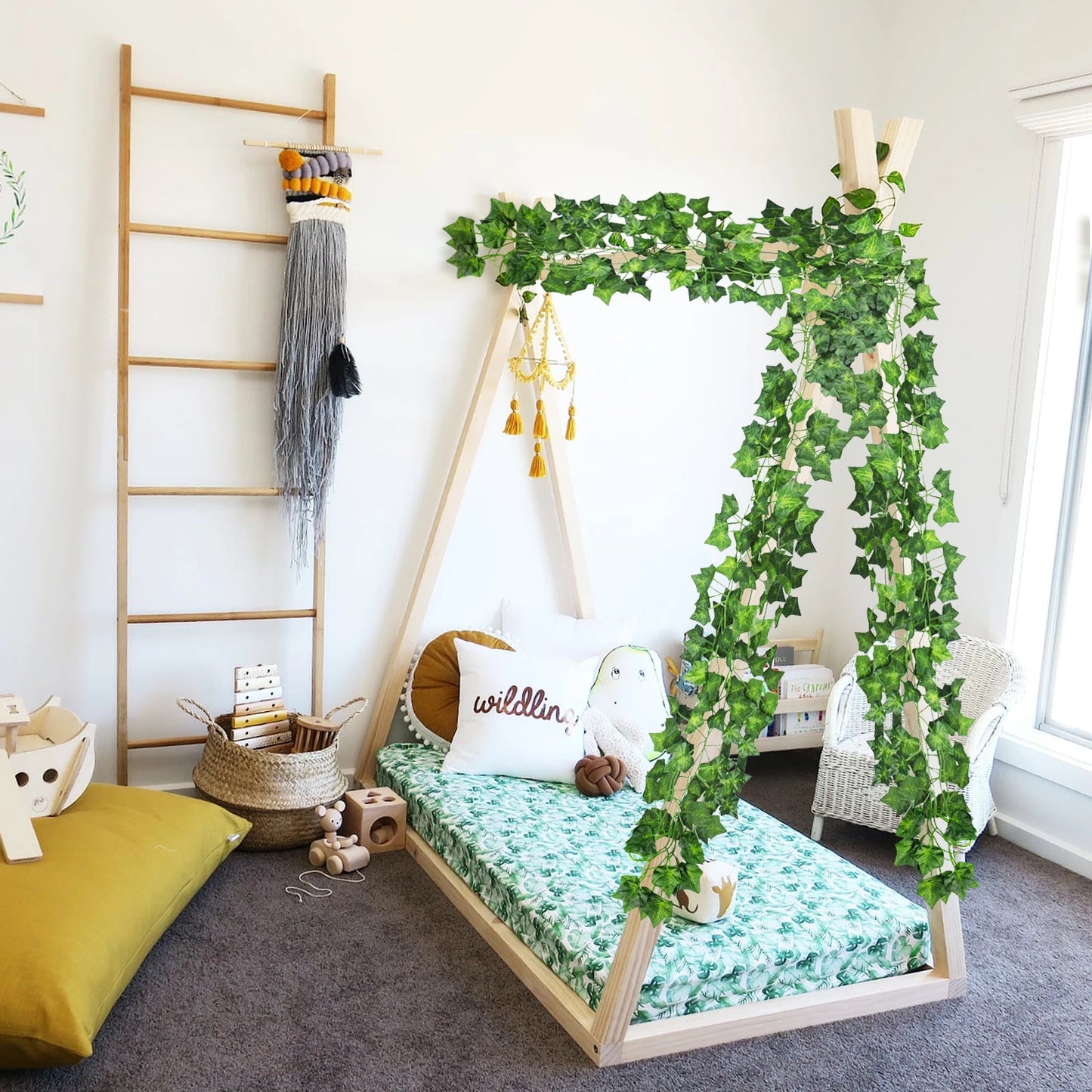 Artificial Ivy Garland