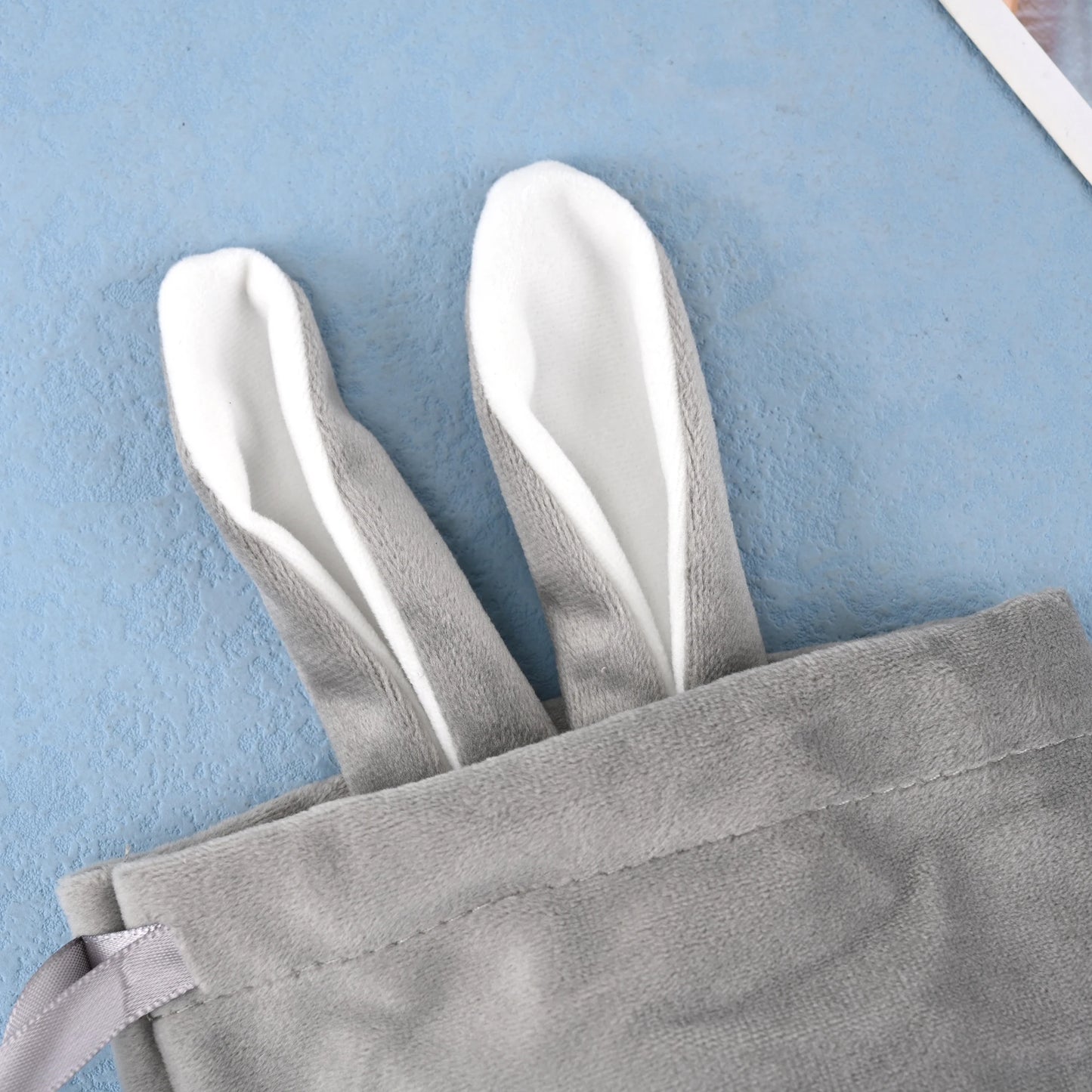 Easter Candy Bag Chocolate Bags Cloth Pouch Cute Bunny Gift Packing Bags Ears Design Birthday Wedding Party Jewelry Organizer