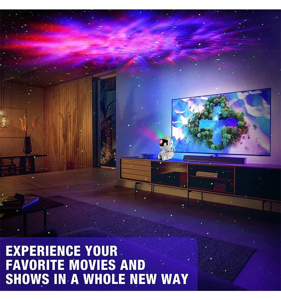 Starry Sky Astronaut Ambient Light