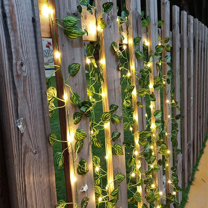Hanging Garland with LED Lights