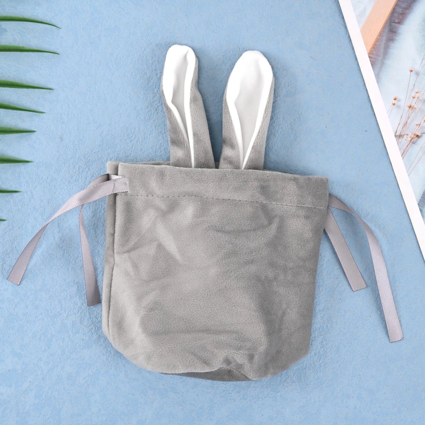 Easter Candy Bag Chocolate Bags Cloth Pouch Cute Bunny Gift Packing Bags Ears Design Birthday Wedding Party Jewelry Organizer