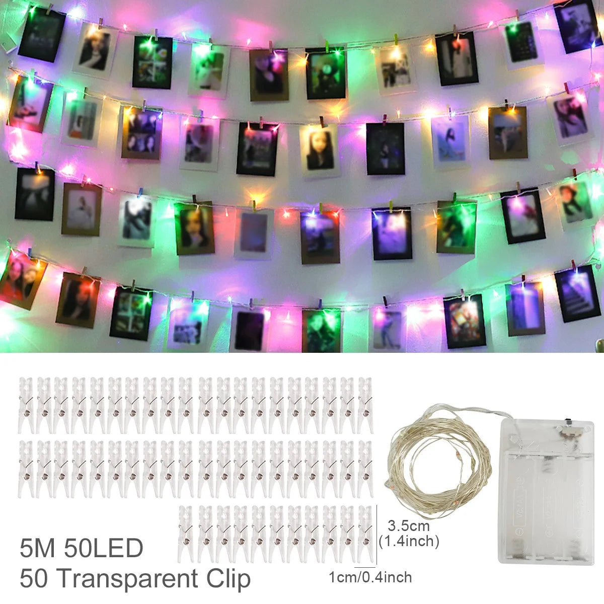 Photo Clip Light Banner