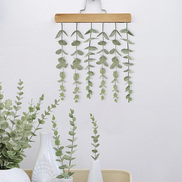 10pcs Artificial Eucalyptus Leaves