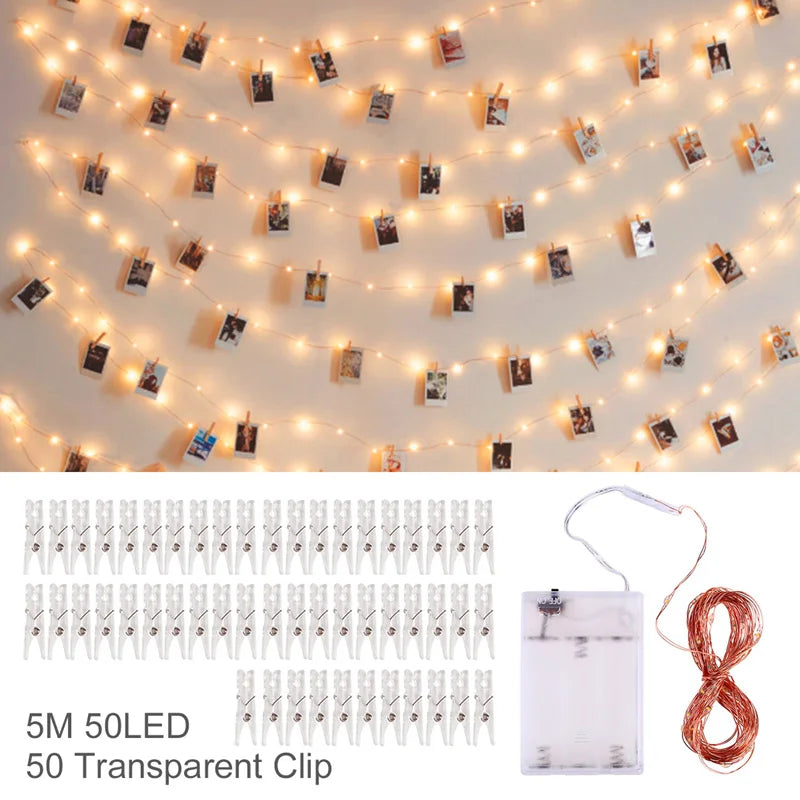 Photo Clip Light Banner