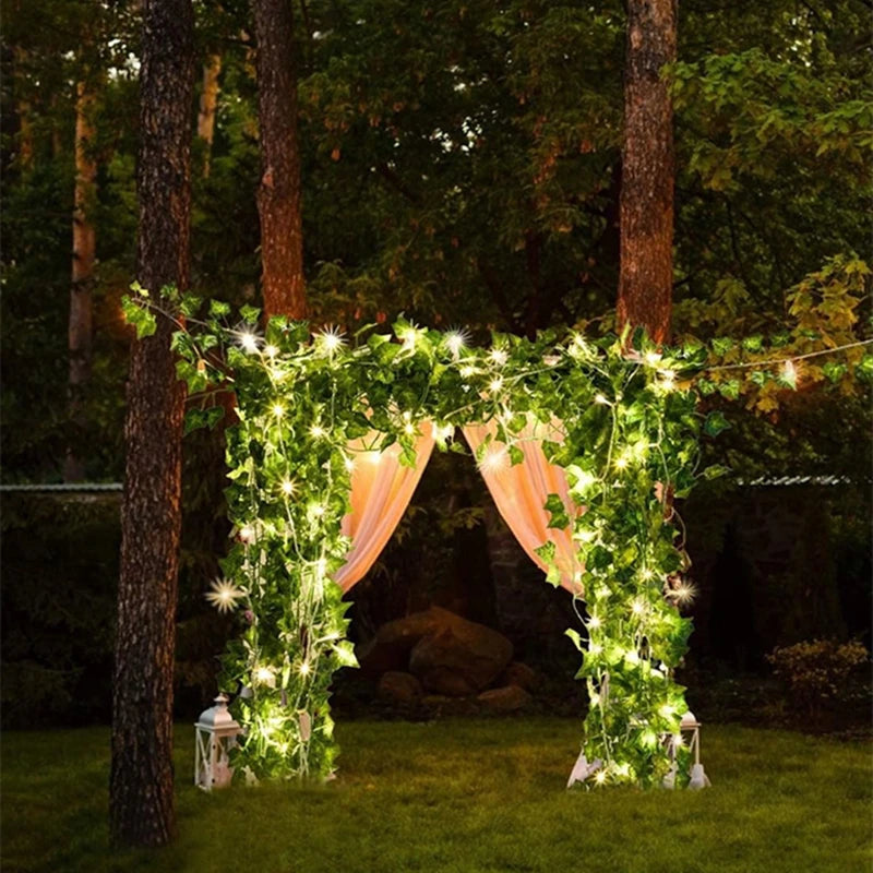 Hanging Garland with LED Lights