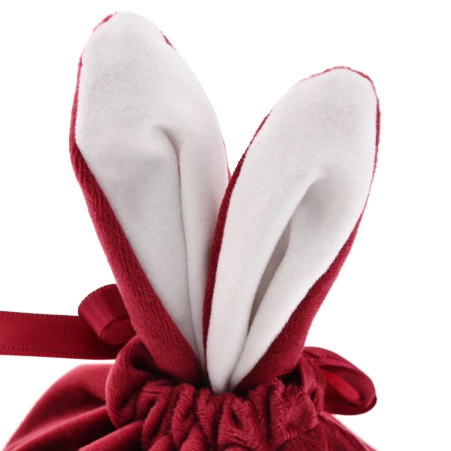 Easter Candy Bag Chocolate Bags Cloth Pouch Cute Bunny Gift Packing Bags Ears Design Birthday Wedding Party Jewelry Organizer