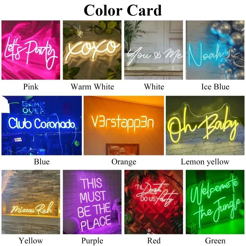Custom Name Neon Sign