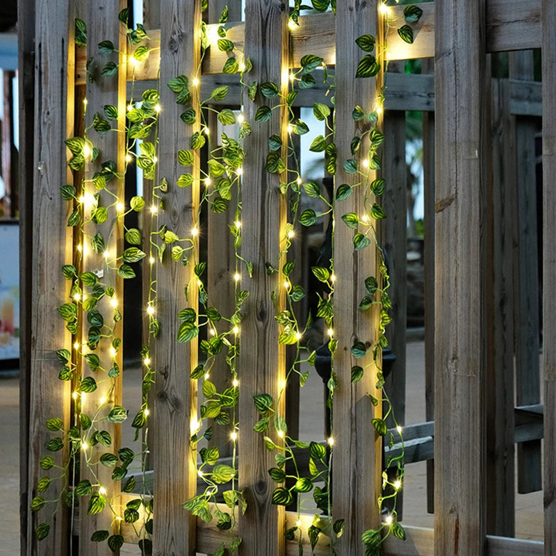 Hanging Garland with LED Lights