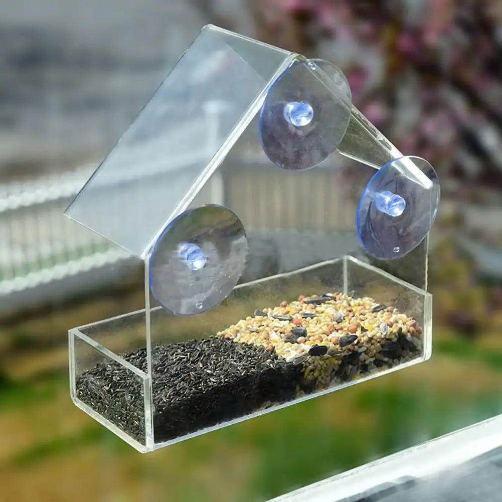 ClearView Suction Bird Feeder