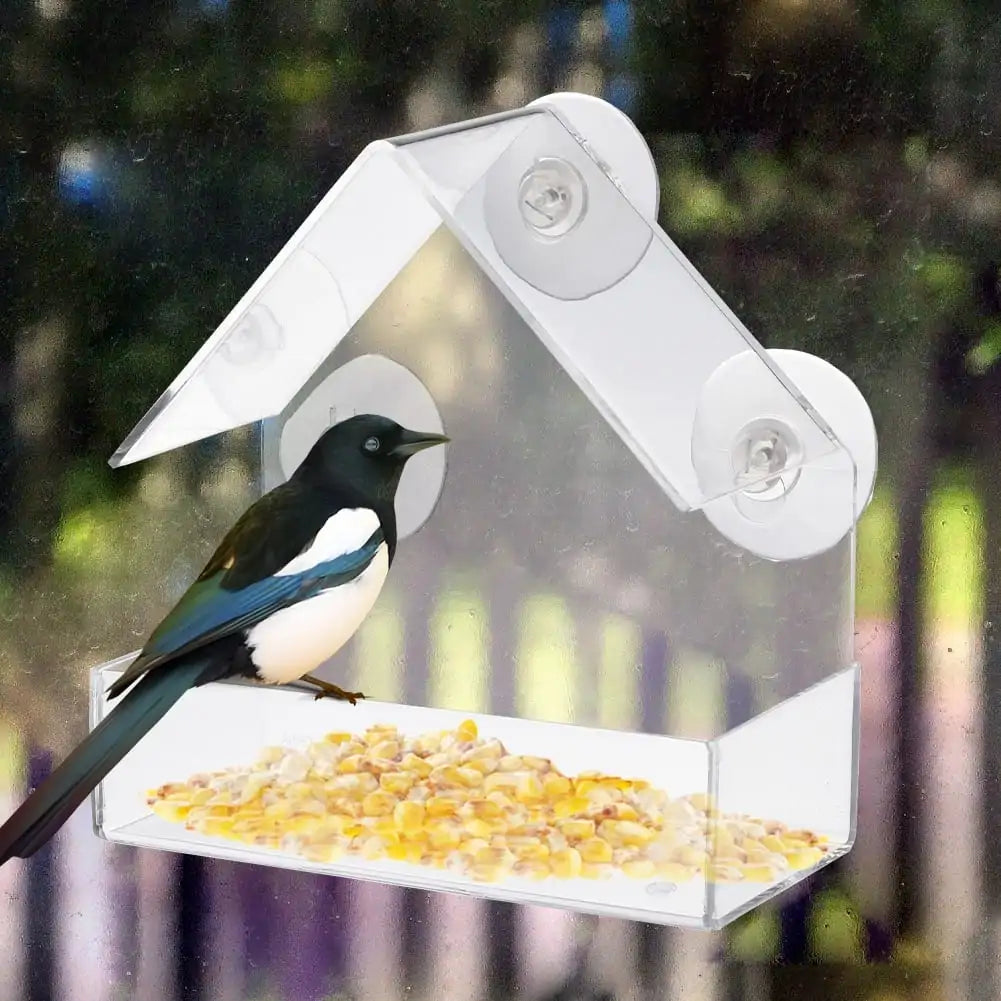 ClearView Suction Bird Feeder