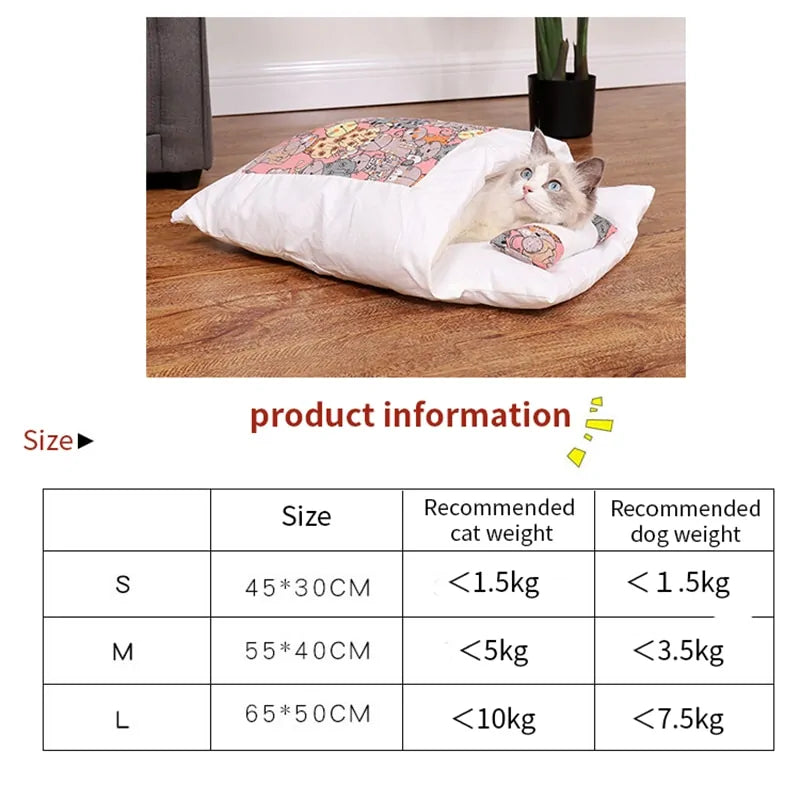 Detachable Cozy Cat Nest