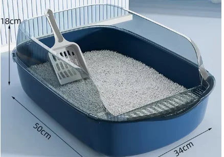 Anti-Splash Cat Litter Box