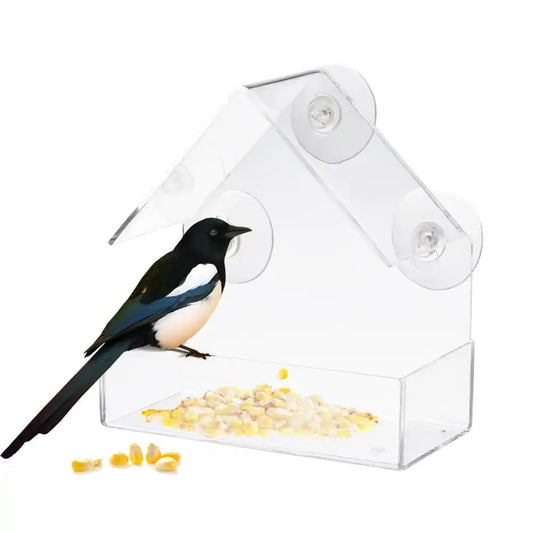 ClearView Suction Bird Feeder