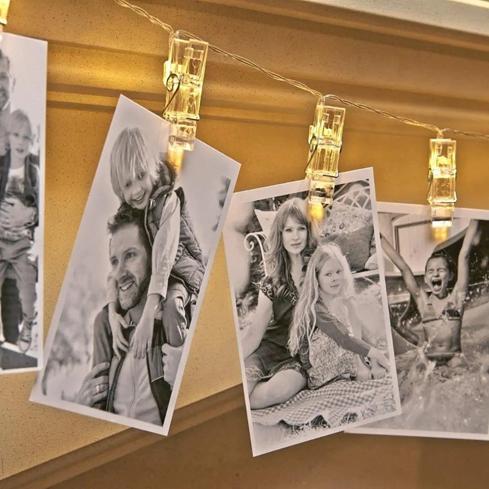 Photo Clip Light Banner