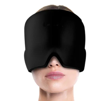 Head Massager & Eye Mask for Stress and Pain Relief