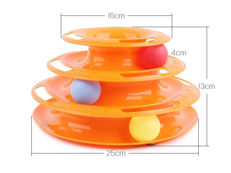 Cat Toy Tower Tracks Disc