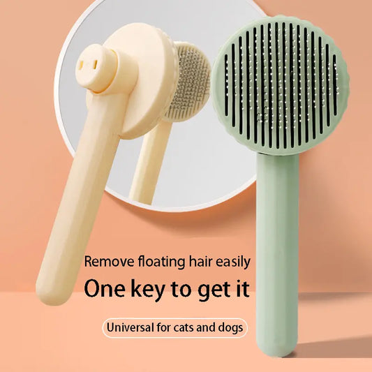 Cat Brush Self Cleaning