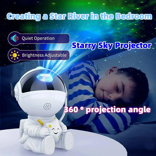 Starry Sky Astronaut Ambient Light