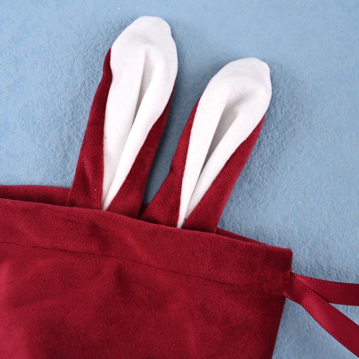 Easter Candy Bag Chocolate Bags Cloth Pouch Cute Bunny Gift Packing Bags Ears Design Birthday Wedding Party Jewelry Organizer