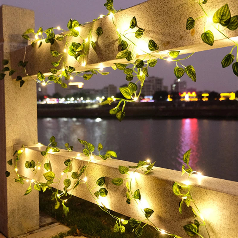 Hanging Garland with LED Lights
