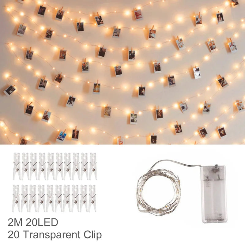 Photo Clip Light Banner
