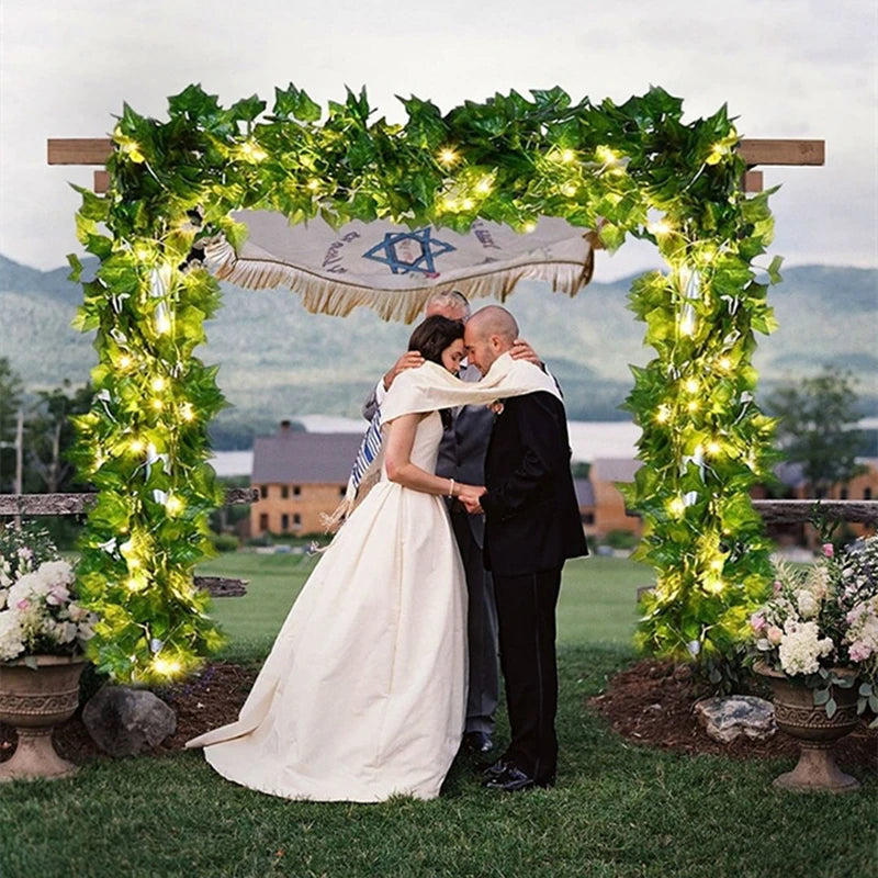 Hanging Garland with LED Lights