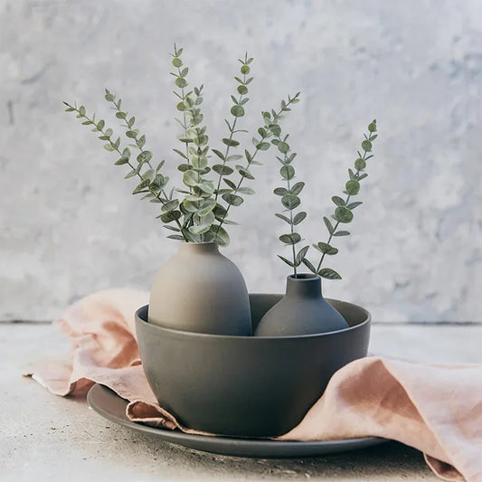10pcs Artificial Eucalyptus Leaves