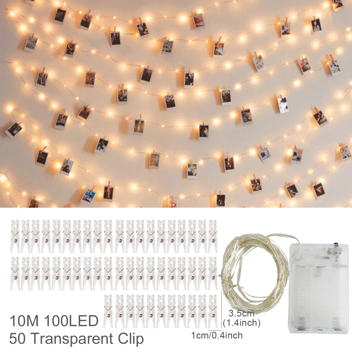 Photo Clip Light Banner