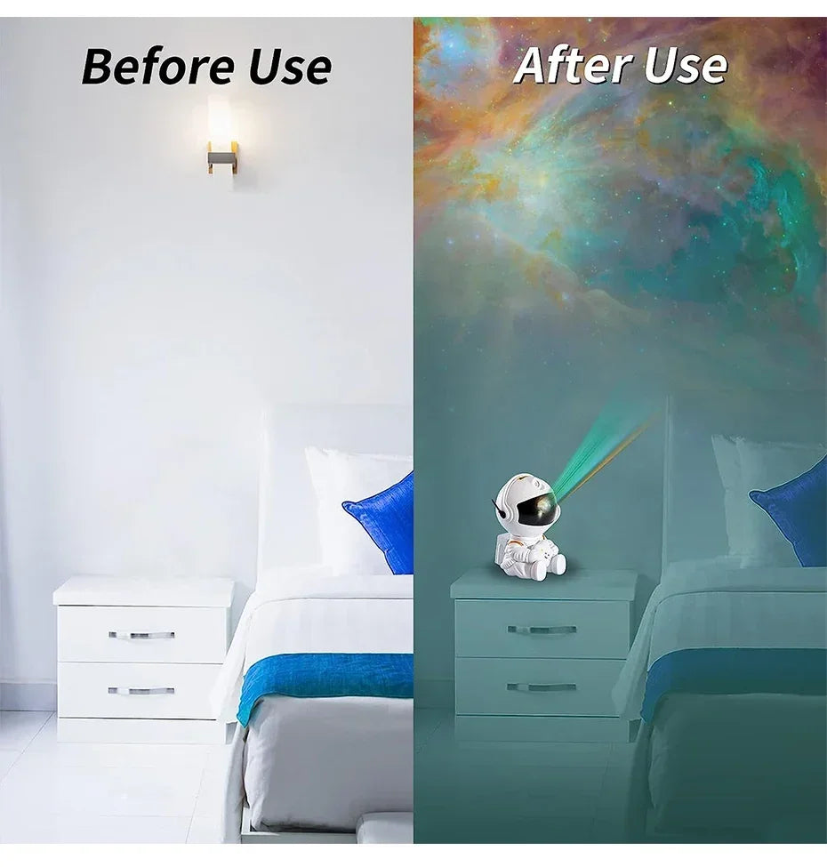 Starry Sky Astronaut Ambient Light