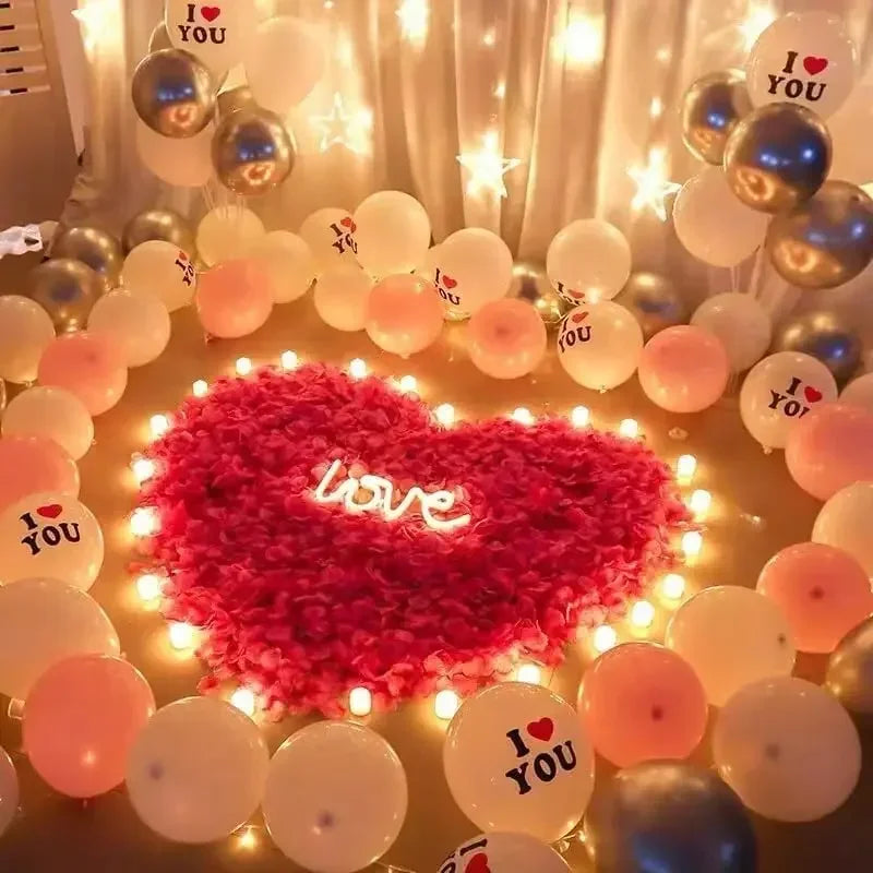 Artificial Fake Rose Petals