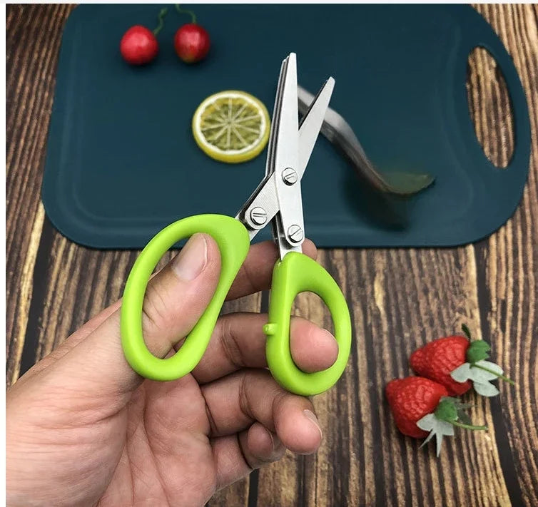 Stainless Steel Herb Scissor