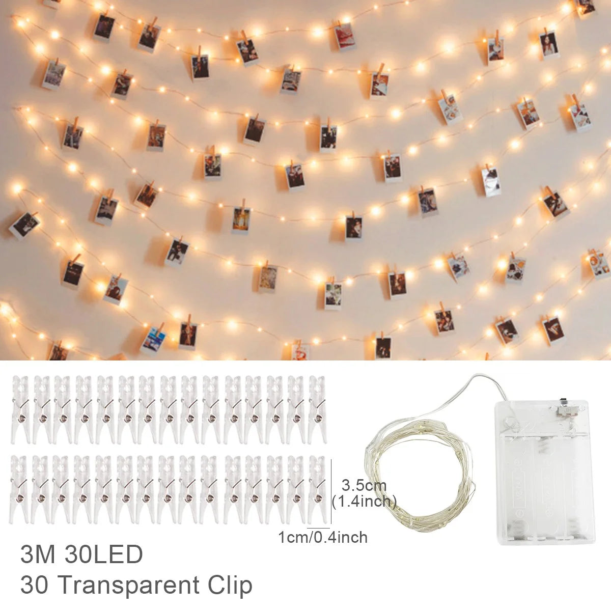 Photo Clip Light Banner