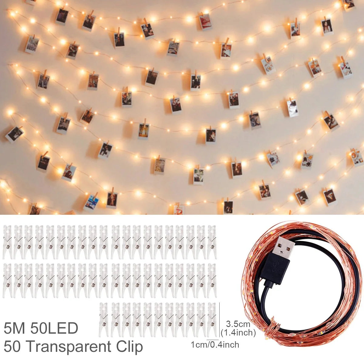 Photo Clip Light Banner