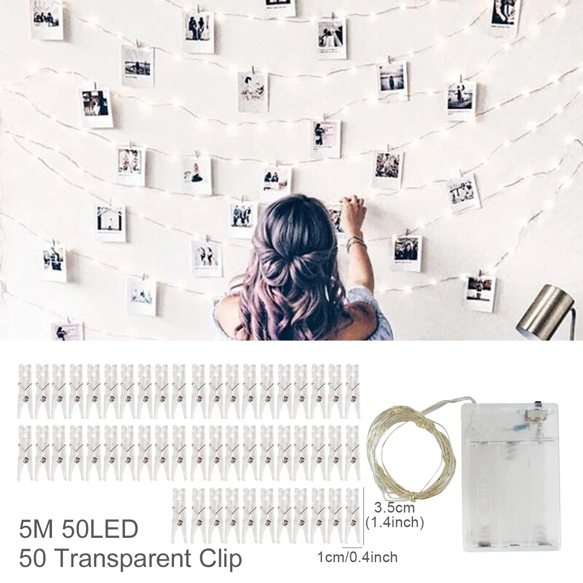 Photo Clip Light Banner