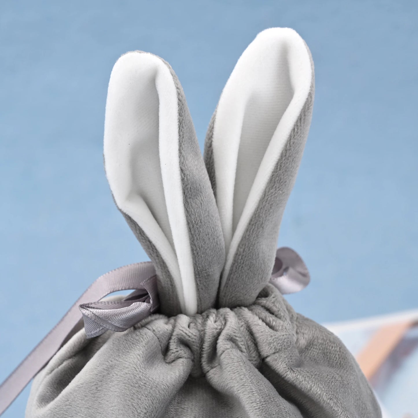 Easter Candy Bag Chocolate Bags Cloth Pouch Cute Bunny Gift Packing Bags Ears Design Birthday Wedding Party Jewelry Organizer