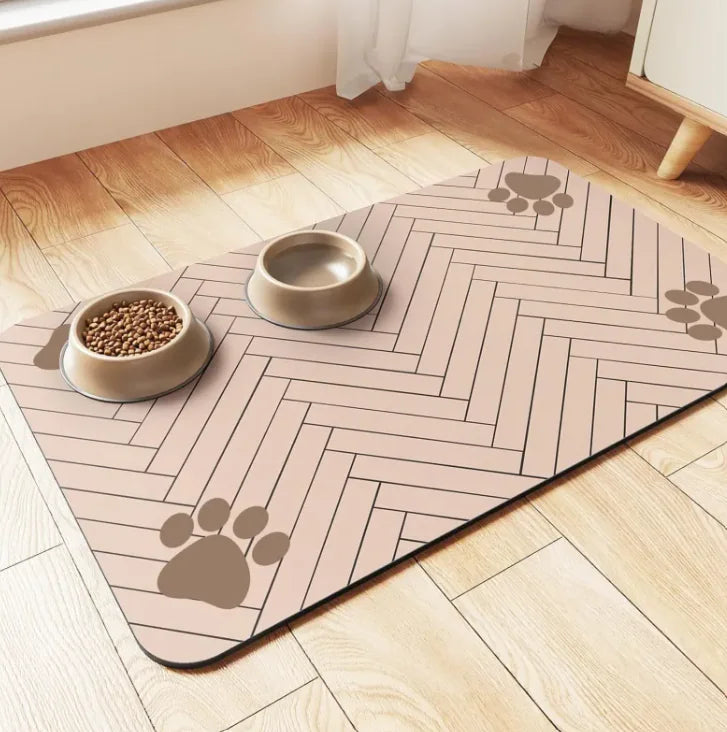 Rapid-Dry Diatom Pet Dining Mat