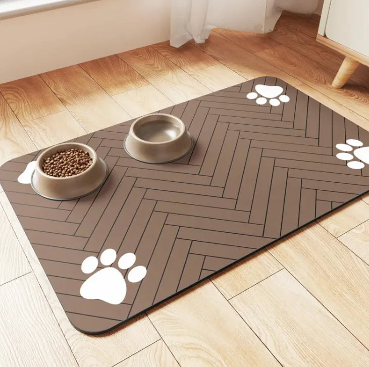 Rapid-Dry Diatom Pet Dining Mat