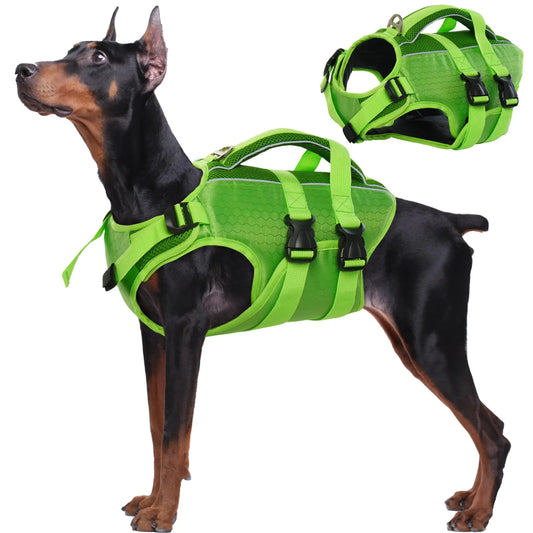 Kuoser Reflective Safety Dog Life Jacket